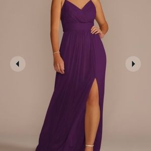 Plum David’s Bridal Bridesmaid Dress